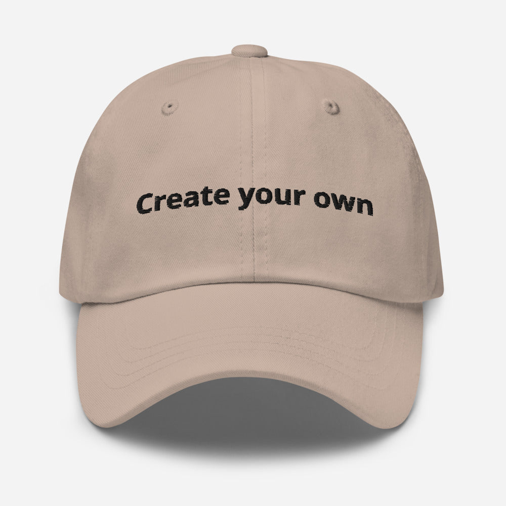 Create Your Own Cap