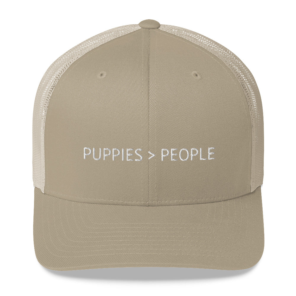 Puppies > People Trucker